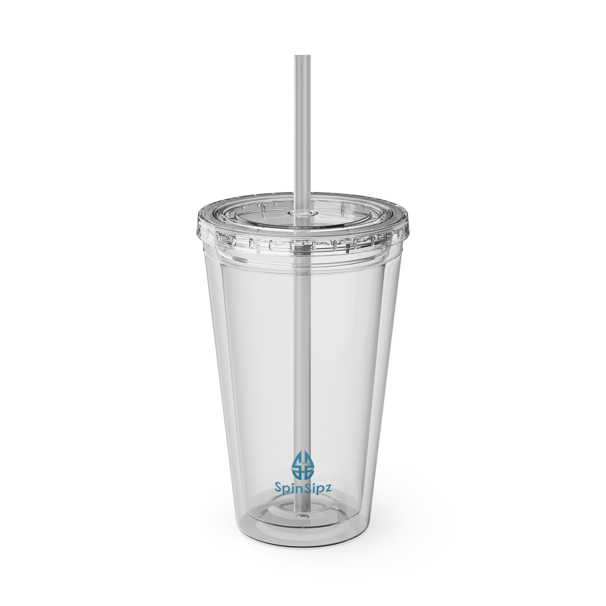 16 oz Sunsplash Tumbler with Straw